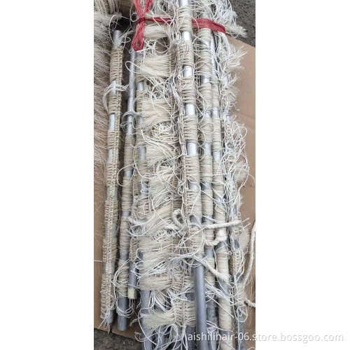 Aishili Full Hand-made Barrister Wigs Lawyer Wig with horse hair judge wig for Formal Use in Court and Costume